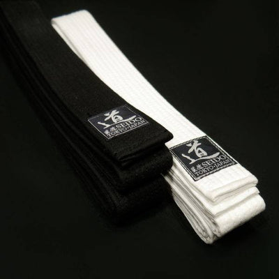 スリム晒帯と同じタイプの黒帯・刺繍可能