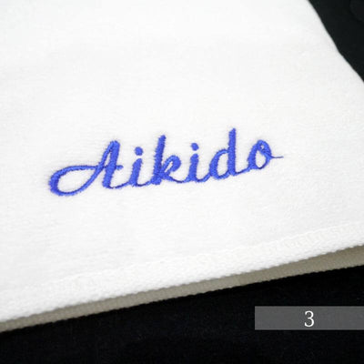 「Aikido」： ローマ字（横書）